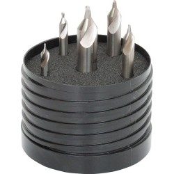 HSS 5 PIECE METRIC SET, SIZE: 5X2MM, 6.3X2.5MM,8X3.15MM, 10X4MM & 12.5X5MM HSS 5 PIECE METRIC SET, SIZE: 5X2MM, 6.3X2.5MM,8X3.15MM, 10X4MM & 12.5X5MM