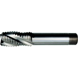 HSS-CO 5% THREADED SHANK COARSE PITCH ROUGHING CUTTERS,10.00MM HSS-CO 5% THREADED SHANK COARSE PITCH ROUGHING CUTTERS,10.00MM