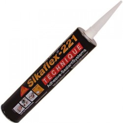 BLACK ,SIKAFLEX-221 ,310ML X 12 CARTRIDGES PER BOX BLACK ,SIKAFLEX-221 ,310ML X 12 CARTRIDGES PER BOX