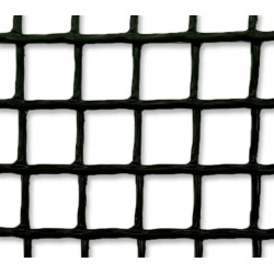 1m x 25m , Black,HDPE , 11mm X 11mm , Thickness 2.7mm, Square Mesh