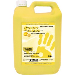 LEMON BEADED HAND CLEANER - POLY BOTTLE, 5 LTR