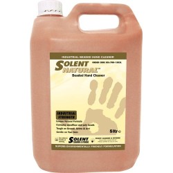 NATURAL BEADED HAND CLEANER - POLY BOTTLE, 5LTR