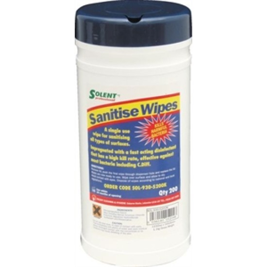 SANITISE WIPES - QTY: 200