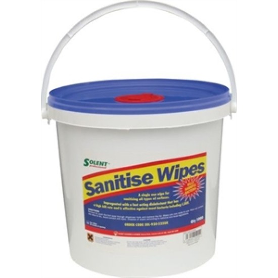 SANITISE WIPES - QTY: 1000