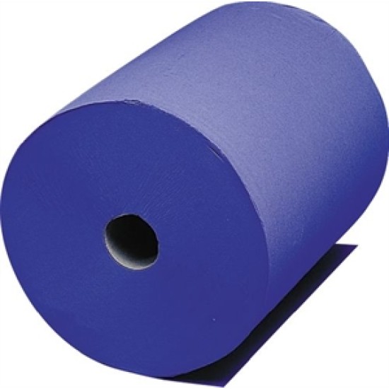 WORKSHOP ROLLS `FLOORSTAND` 2-PLY, ROLL SIZE : 23 X 350 (BLUE PERF)