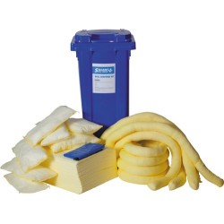 PCK120B CHEMICAL SPILLKIT 120LTR WHEELED BIN