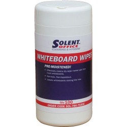WHITEBOARD CLEANER & WIPES - WIPES - TUB 100