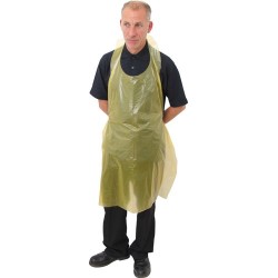 DISPOSABLE APRON WHITE 690x1070mm (PK-100) DISPOSABLE APRON WHITE 690x1070mm (PK-100)