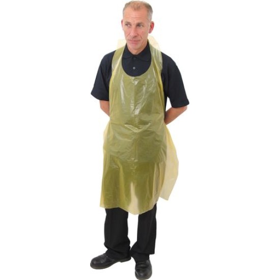 DISPOSABLE APRON WHITE 690x1070mm (PK-100)