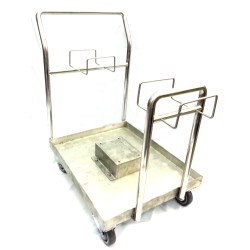SUS TROLLEY FOR HUSKY 515, GRACO, AIR OPERATED, DIAPHRAGM