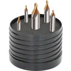 HSS TIN TIPPED BS SET, SIZE: BS1,BS2,BS3,BS4&BS5