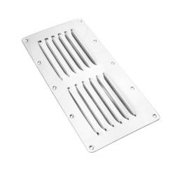 231mm X 115mm Stainless Steel 304 Air Ventilation Grill Cover , 10pcs/pkt