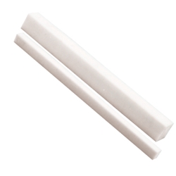 TEFLON 30MM X 15MM FLAT BAR LENGTH 4FT - WHITE COLOUR, QNA004876
