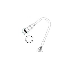 20ft,pH Sensor Jumbo ,VP6-ST/HT ,Preparation of the Cable for connection to the transmitter