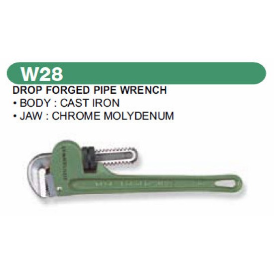 DROP FORGED PIPE WRENCH 12"