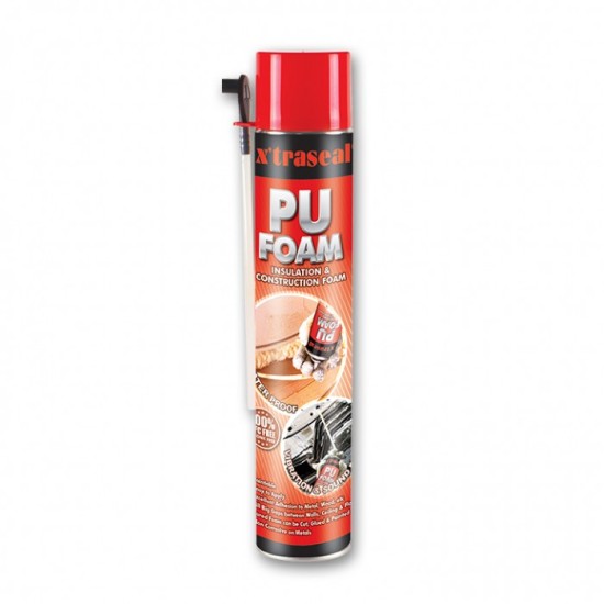  Xtraseal PU Foam (750ml) ,Aerosol PU Foam Insulation &amp; Construction, 12can/box