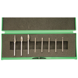 3mm SHK,8-PCE DOUBLE CUT BURR SET CUT 6 , 