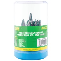 6mm Shank ,CARBIDE BURR SETS,8