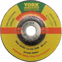 DEPRESSES CENTRE CUTTING & GRINDING DISCS,100 X 5 X 16MM