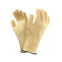Ansell.Mercury Heavy 43-113 Weight Yellow Kevlar Gloves - Size 10 ,Maximum Compatible Temperature 350C