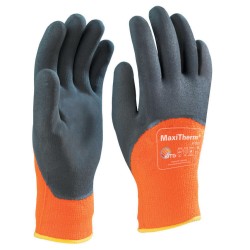  250°C,Atg.30-202 MaxiTherm 3/4 Coated Orange/Black Cold Resistant Gloves - Size 9