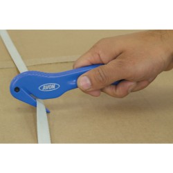 Avon.STRETCHFILM AND STRAPPING CUTTER BLUE 