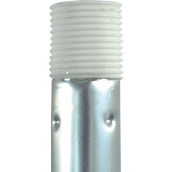 ALUMINIUM THREADED HANDLES - BLUE,1400mm Red Aluminium Handle