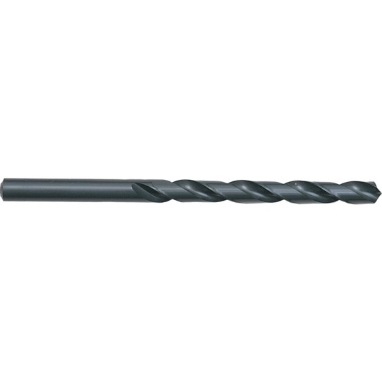 Long Series Drill, 17mm X 235mm, Long Series, Straight Shank, High Speed Steel, Steam Tempered