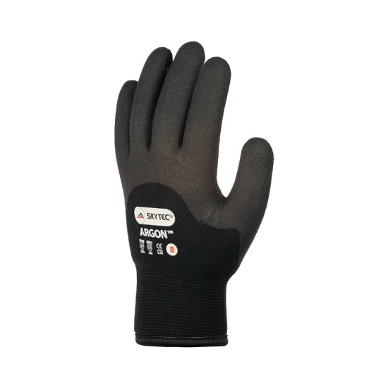 Skytec.Argon Black Thermal Gloves - Size 8 (M) - Pack of 5pair