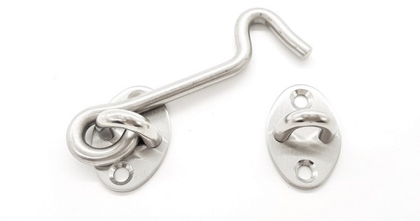 4in Total Length , SUS 304 , Heavy Duty Hook Lock Set ,10pcs Pan Drill ...