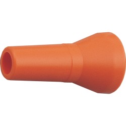 3/8" NOZZLE POINTED STRAIGHT 1/2" BORE
