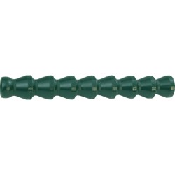TUBE SEGMENT GREEN 13" LONG 1/2" BORE ,ID17mm