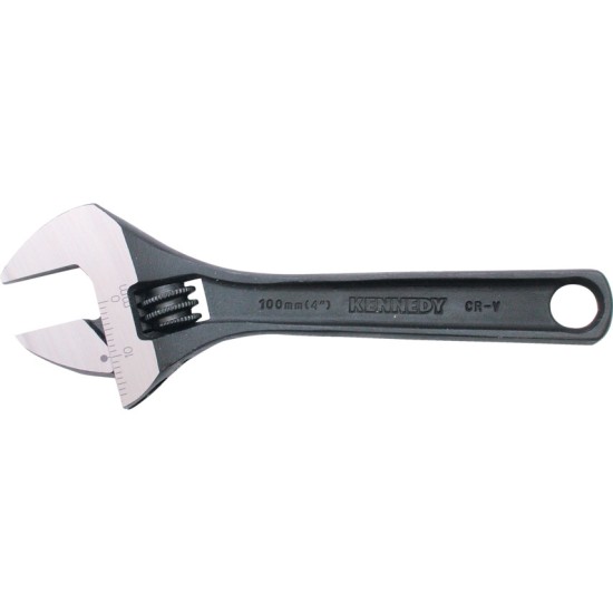 Kennedy.4"/8"/12" PHOSPHATE FINISH ADJUSTABLE WRENCH SET