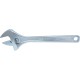 15" x 50mm open Jaw , Chrome Adjustable Wrench