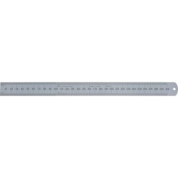 Kennedy.300mm/12" RIGID RUSTLESS RULER ROUND END Kennedy.300mm/12" RIGID RUSTLESS RULER ROUND END
