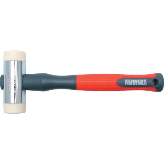 44mm,Kennedy-Pro.Polypropylene Shaft 28oz Hard Faced Hammer