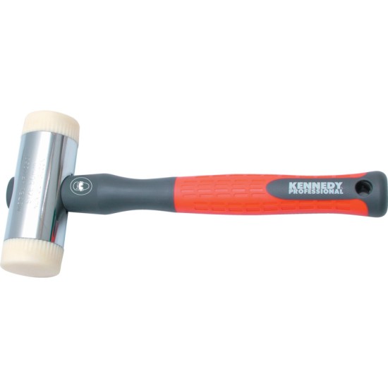 44mm,Kennedy-Pro.Polypropylene Shaft 28oz Hard Faced Hammer