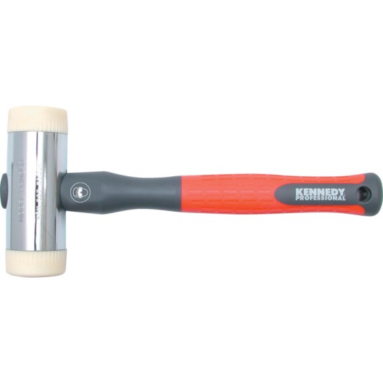 50MM,Kennedy-Pro.Polypropylene Shaft 38oz Hard Faced Hammer