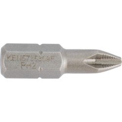 P090 ,Kennedy Screwdriver Bit, PH2, Phillips, 1/4" Hex  X25mm