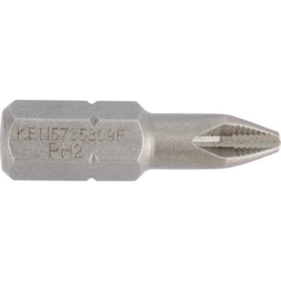 P090 ,Kennedy Screwdriver Bit, PH2, Phillips, 1/4" Hex  X25mm