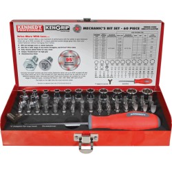 Kengrip.60PC KENGRIP MECHANICS BIT SET Kengrip.60PC KENGRIP MECHANICS BIT SET