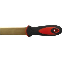 25mm Width Kennedy-Pro.SPARK RESISTANT PUTTY KNIFE 200mm O/A Al-Br 25mm Width Kennedy-Pro.SPARK RESISTANT PUTTY KNIFE 200mm O/A Al-Br