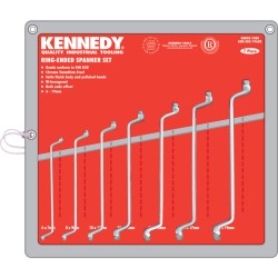 Kennedy.6-19mm CV RING SPANNER SET 7PC Kennedy.6-19mm CV RING SPANNER SET 7PC