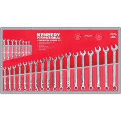 Kennedy-Pro.Metric Combination Spanner Set, 6 - 32mm, Set of 26 Kennedy-Pro.Metric Combination Spanner Set, 6 - 32mm, Set of 26