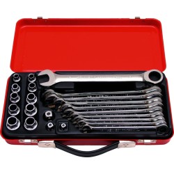 10-19mm RATCHET SPANNER & SOCKET SET 23PC 10-19mm RATCHET SPANNER & SOCKET SET 23PC