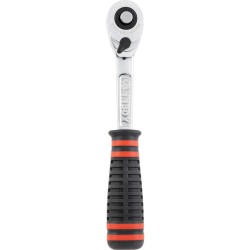 IO001, RATCHET HANDLE (RUBBER GRIP) 1/4" SQ DR IO001, RATCHET HANDLE (RUBBER GRIP) 1/4" SQ DR