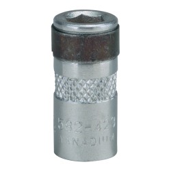 Kennedy-Pro.1/4" SQ DR x 1/4" HEX BIT COUPLER Kennedy-Pro.1/4" SQ DR x 1/4" HEX BIT COUPLER