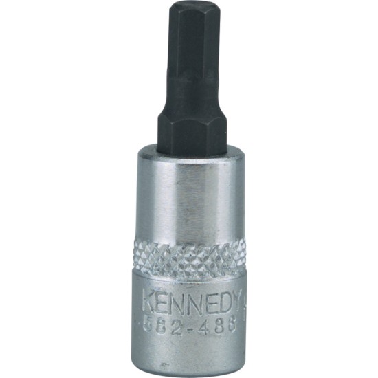 Kennedy-Pro.5/32" A/F HEX SOCKET BIT 1/4" SQ DR