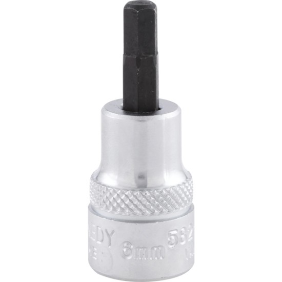 1/4" HEX SOCKET BIT 3/8" SQ DR