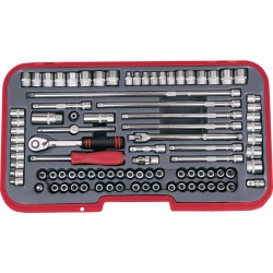 Kennedy-Pro.MM/AF/WW 90PC 3/8" SQ DR SOCKET SET Kennedy-Pro.MM/AF/WW 90PC 3/8" SQ DR SOCKET SET